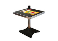 Horizontal Smart Interactive Multitouch Android / Windows System Lcd Advertising Panel Touch Screen Table