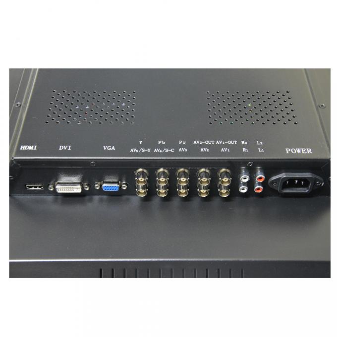 Wall Mount 22 Inch Security Monitor Screen , Multi - Function LCD Cctv