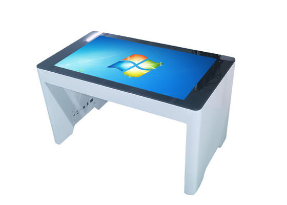 Touchscreen Interactive Smart Table Multi Touch Screen Table For Coffee Bar Conference