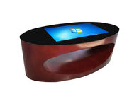 43 Inch Object Recognition Interactive Display Table Multi Touch Screen Coffee Shop Dining Table For Education