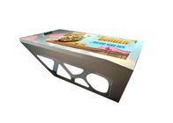 Customizable 55 Inch Touch Screen Coffee Table Waterproof LCD Advertising Monitor Table