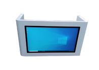 LCD Advertising Smart Touchscreen Table For Coffee Bar Table / Conference