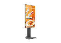 Outdoor 55 Inch Lcd Advertising Screen Floor Stand Advertising Digital Signage Displays
