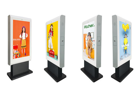 Kiosk Digital Signage Outdoor Digital Advertising Screen Signage Display Outdoor Vertical Lcd Display