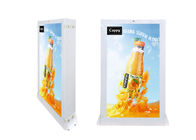 High Brightness 55 Inch Computer LCD Monitor Outdoor Advertising Display Stand Exterior Electronic Message Boards