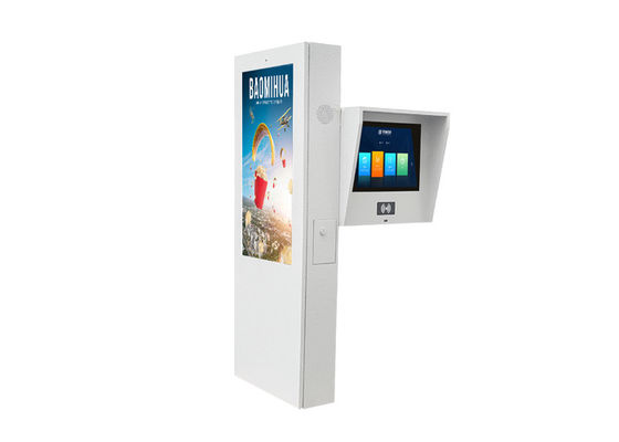 43 Inch Info Capacitive Touch Kiosk Totem Double Side Outdoor LCD Monitor