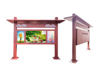 Standing Device Digital Signage Retail Screen High Brightness Waterproof Sunlight Readable Outdoor LCD Display