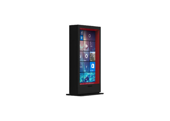 Waterproof Outdoor 7*24-hour work 86 Inch Totem LCD Digital Signage and Display