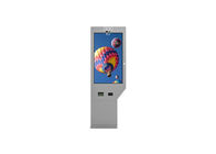 Outdoor Capacitive Lcd Display 43 Inch Advertising Screen Waterproof Digital Signage Totem LCD Movable IP65 Poster