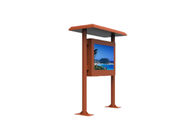 43 inch Floor standing lcd digital signage totem outdoor wifi advertising player