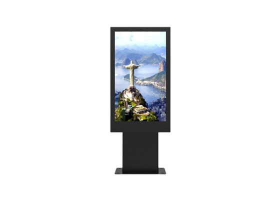 Hot selling 55 inch lcd 4k hd outdoor vertical waterproof digital signage advertising display screen