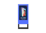 Outdoor Portable Battery Powered Digital Signage Kiosk 55 Inch LCD Display Digital Poster Display