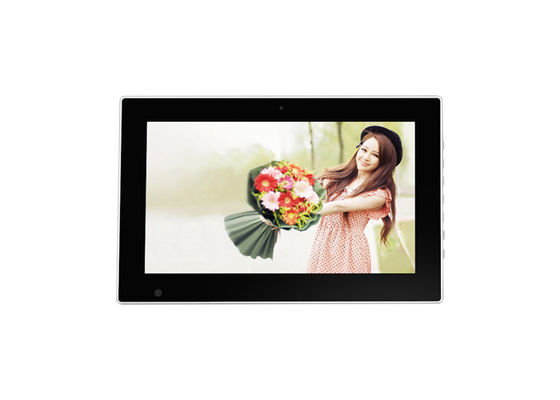 FHD 14 Inch Digital Photo Frame Black White Color WiFi Android IPS Digital Picture Frame with HD Mi Input