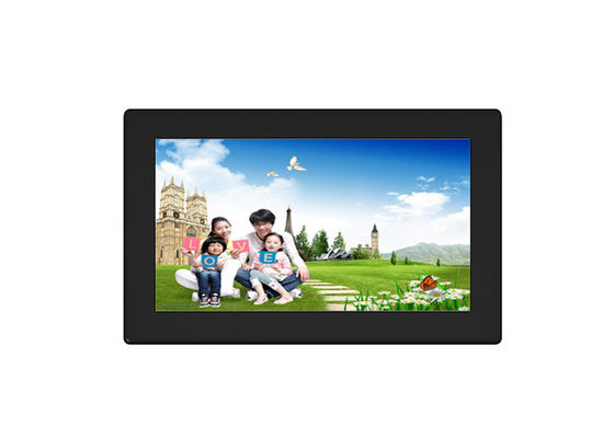 9 Inch ABS Frame Digital Picture Wood Photo Frames with Free Cloud Sharing App