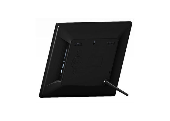 LCD Display 12.1 Inch Digital Photo Frame with Free Cloud Sharing App and Wood Frame