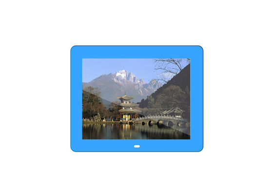 Customized Digital Metal Photo Frame and 12.1 Inch Size with SD Card Support