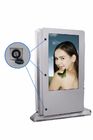 55'' IP65 Outdoor Standing Touch Kiosk LCD Monitor Signage 1500 nits Road Sign Bus Station Advertising