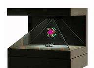 Inverted Triangle Pyramid 3D Holographic Display Android 270 Degree Long Lifetime