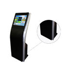 Ticket Printing Touch Screen Display Kiosk , 19 Inch Queue Electronic Signage Display