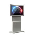 Vertical Poster Interactive Touch Screen Kiosk Monitor Computer Support Screen Rotation