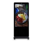 Commercial Full HD 10 Point Interactive Touch Screen Kiosk 55 &quot; 1080P I3 I5 I7CPU