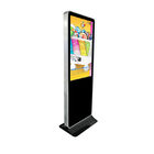 Standalone USB Electronic Signage Display , Floor Standing Lcd Advertising Display
