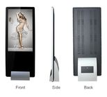 Shopping Mall Floor Standing Digital Signage , 49 Inch HD Video Digital Kiosks Touch Screen