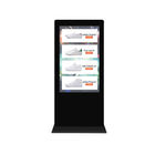 Lightning Protection Outdoor Touch Screen Kiosks , Free Standing Digital Display Screens