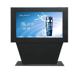 Floor Standing Outdoor Touch Screen Kiosk , 55 Inch Outdoor Touch Screen Display