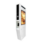 Capcitive Outdoor Digital Signage , Touch Screen Kiosk Stand For Road Advertising Sign