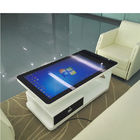 LCD Microsoft Surface Multi Touch Screen Table , Hotel High Definition Touch Screen Glass Table