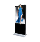 Android Network Glass Free 3D Digital Media Signage , Floor Stand Digital Advertising Screens