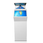 Floor Stand 3D Holographic Display Showcase Touch Screen Built - In Speakers