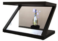 Trade Show 3D Holographic Display 1 Side 180 Degree 22 Inch Sheet Metal Holocube