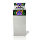21.5 inch High Transparent Hologram Glass 3d hologram advertising display with touch screen optional