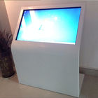 55 Inch Supermarket Interactive Infrared Touch Screen Information Kiosk All In One PC i5 CPU