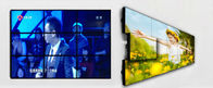 Ultra Thin 4K LCD Video Wall Panel Built - In Speakers Remote Control Supported