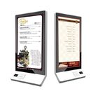 32 Inch Wall Mounted Touch Screen Kiosk Food Self Service Kiosk Bulit In POS System