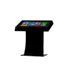 High Brightness 43'' Interactive Touch Table , Kiosk Multi Touch Display Full HD Resolution