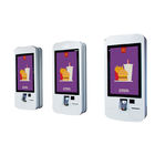 Food Ordering Self Service Kiosk , Touch Screen Display Kiosk With Pos System / Bill Printer