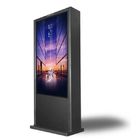 55&quot; Sun Redable Interactive Touch Screen Digital Signage Outdoor Lcd Totem With AR Glass