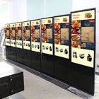 Indoor Totem Interactive Touch Screen Kiosk 43  Inch Mall Panel Advertising Touch Screen
