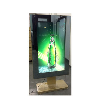 Indoor Standing Digital Signage Kiosk LCD Magic Advertising Smart Touchscreen Mirror Kiosk