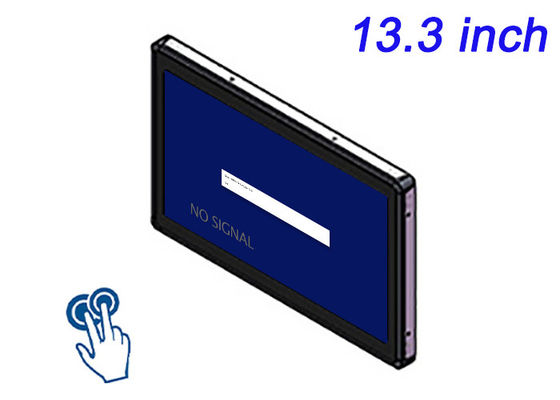 13.3-Inch Touch Embedded Monitor for Interactive Displays, Retail Systems, Smart Appliances, and Digital Signage