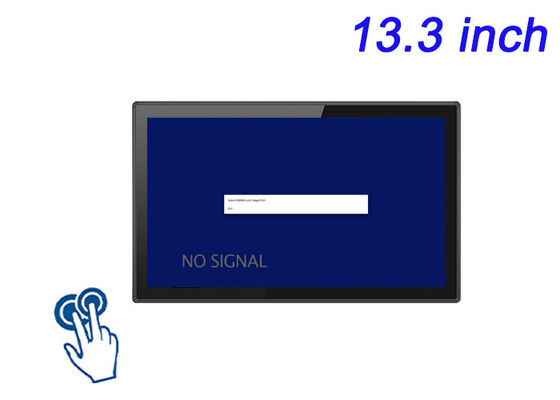 13.3-Inch Touch Embedded Monitor for Interactive Displays, Retail Systems, Smart Appliances, and Digital Signage