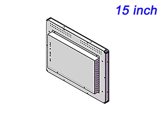 15-Inch Embedded Touch Screen for Security Panels, Warehouse Automation, Process Monitoring, and Vending Machines