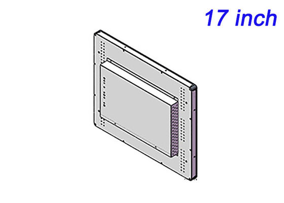 17-Inch Touch Embedded Display for Manufacturing Control Systems, Laboratory Instruments, Public Terminals, and HMI Panels