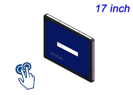 17-Inch Touch Embedded Display for Manufacturing Control Systems, Laboratory Instruments, Public Terminals, and HMI Panels