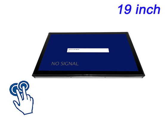 19-Inch Touch Embedded Monitor for Surveillance Systems, Logistics Operations, Airport Displays, and Control Rooms