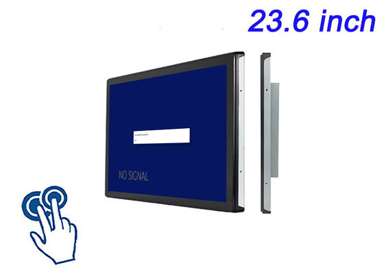 23.6-Inch Touch Embedded Display for Medical Diagnostics, Oil and Gas Equipment, Factory Automation, and Command Centers